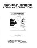 Sulfuric/phosphoric acid plant operations