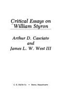 Critical essays on William Styron