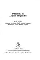 Directions in applied linguistics