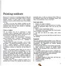 Working with watercolour