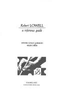 Robert Lowell, a reference guide