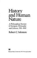 History and human nature