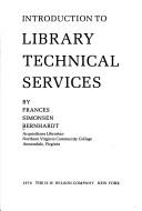 Introduction to library technical services