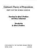 Ockham's theory of propositions