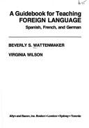 A guidebook for teaching foreign languages