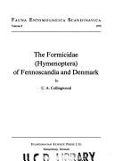 The Formicidae (Hymenoptera) of Fennoscandia and Denmark