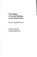 The origins of central banking in the United States