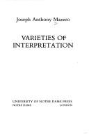 Varieties of interpretation