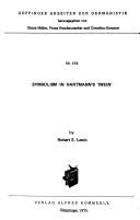 Symbolism in Hartmann's "Iwein"