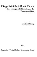Negativität bei Albert Camus