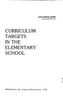 Curriculum targets in the elementary school