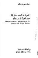 Opfer und Subjekt des Alltäglichen