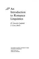 An introduction to Romance linguistics