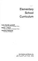 Elementary school curriculum