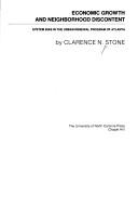 Economic growth and neighborhood discontent