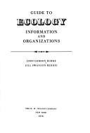 Guide to ecology information and organizations