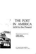 The poet in America, 1650 to the present.