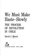 We must make haste--slowly
