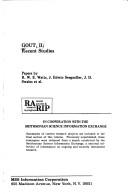 Gout: recent studies