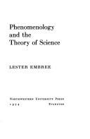 Phenomenology and the theory of science.