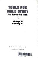 Tools for Bible study