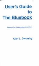 User's guide to the Bluebook