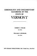 Chronology and documentary handbook of the State of Vermont