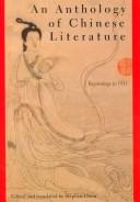 An Anthology of Chinese Literature