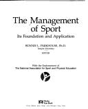 The Management of sport