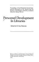 Personnel development in libraries