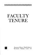 Faculty tenure