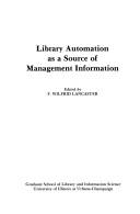 Library automation as a source of management information