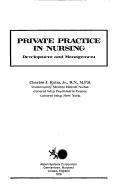 Private practice in nursing
