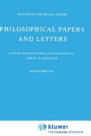 Philosophical papers and letters