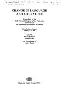 Change in language and literature