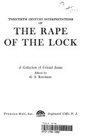 Rape of the Lock (20th Century Interpretations)