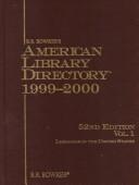 American Library Directory 1999-2000