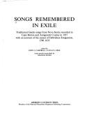 Songs remembered in exile