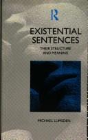 Existential Sentences Their Structure