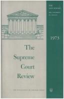 The Supreme Court Review, 1973 (Supreme Court Review)