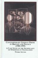 Contemporary German Prose in Britain and France (1980-1999)