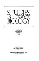 Studies in the History of Biology