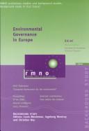 ENVIRONMENTAL GOVERNANCE IN EUROPE
