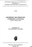 Getempert und gemischet