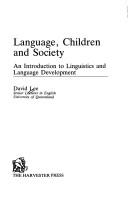 Language, children and society