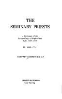 The seminary priests