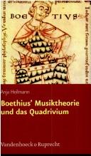 Boethius' Musiktheorie und das Quadrivium