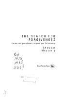 The search for forgiveness