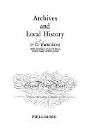 Archives and local history