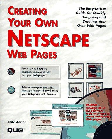 Creating your own Netscape Web pages